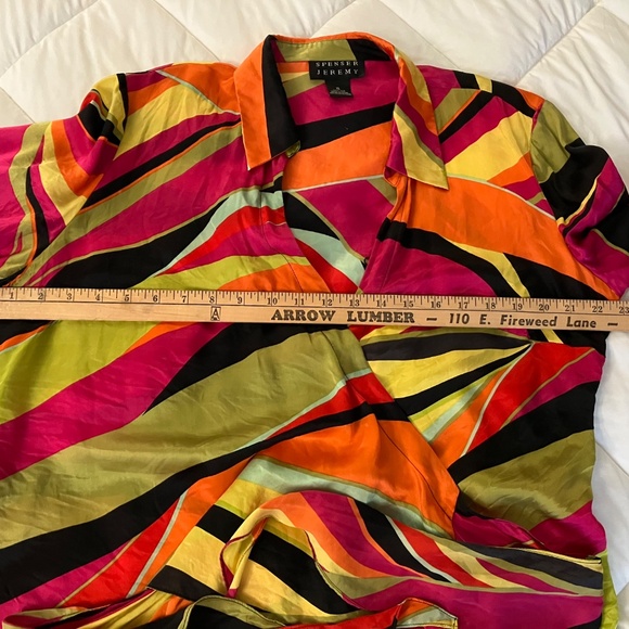 Vintage Jeremy Spencer Silk Top - Picture 9 of 9